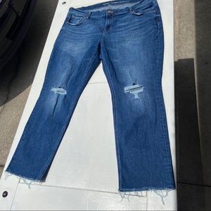 Old Navy Boyfriend Straight Droit Sz 18 Reg Jeans